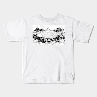 Carp Blimp Kids T-Shirt